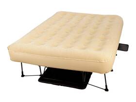 Ez 649910799040 Simpli Comfy Bed Queen Self-inflating Air Mattress With Built-in Frame Pump