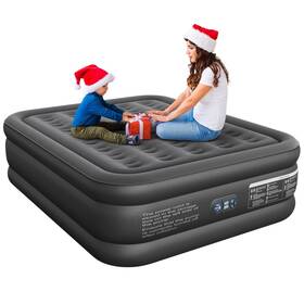 Ezyrest 717206590883 Air Mattress Queen With Built In Pump Colchones Inflables 3 Mins 16 Inch Lux