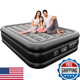 Ezyrest B0ctjzpwnw Air Mattress 18 Queen Built In Pump Inflatable