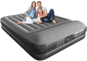 Er-am-bk-gy-16in-699c Ezyrest Queen Air Mattress Waterproof And Easy-to-clean Blow Up With Built-