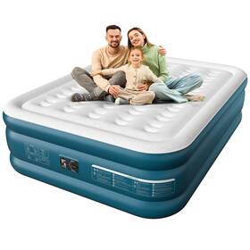 Er-am-gn-wt-d-18-638p Ezyrest Air Mattress 18 Inch Queen With Built In Pump Inflatable... Fast Ship