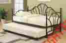 F9237 Daisy Black Finish Twin Size Daybed