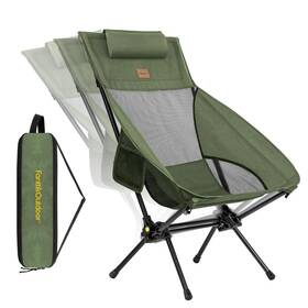 Fanttikoutdoor 850077828195 Zeta L8 Max Camping Chair Portable And Lightweight Green