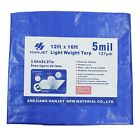 5-mil Fba A-16 Hanjet Thick Blue Camping Tent Shelter Rain Tarps 602130183792