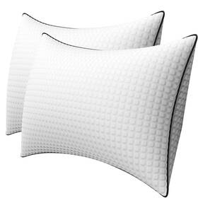 Ppillow03 Fhset Bed Pillows For Sleeping King Size Set Of 2 Hotel Collection Cooling Breathab