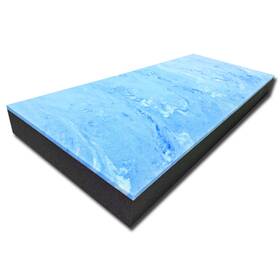 6x42x72gmfb1 Foamtouch 5vc 6ftft X 42ftft 72ftft Bunk Mattress Gel Memory Foam On High Density Charcoal Foa