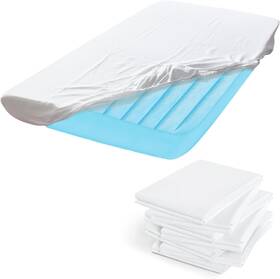 Cdt001 Foxtell 8 Pcs Kids Air Mattress Sheets Toddler Intex Cozy Kidz White
