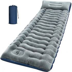 9.2r-value Fun Pac 975364703994 Camping Sleeping Pad Ultralight Single Thick Grey Velvet