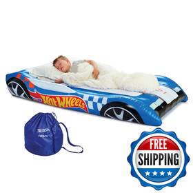 Funboy B0d9j15k3l Hot Wheels Kids Sleepover Bed Air Mattress. Perfect For Sleepovers