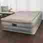G412858 Intex North Shore Living Memory Foam Top High Rise Air Mattress By Queen New 078257304585