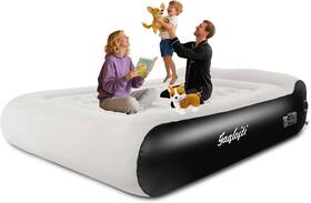 Gaglojti 313090114114 16 Inch Air Mattress Queen With Built In Pump Portable Full Blow Up Ca