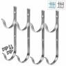 Gb-6815ng4 Gray Bunny Swimming Pool Aluminum Pole Hanger Set Black Hooks