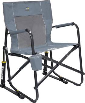37065 Gci Outdoor Rocker Camping Chair One Size Grey