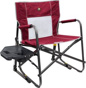 47172 Gci Outdoor Rocker Camping Chair Regular Red