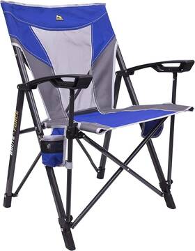 Gci Outdoor 631444008378 Brute Force Portable Camping Chair One Size Royal