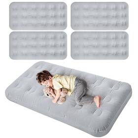 Lec-geetery-1972 Geetery Kids Air Mattress Toddler Inflatable Airbed 55x27.6x8.7 Inch Foldable Comfort