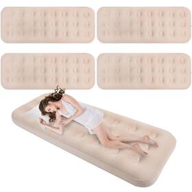 Lec-geetery-2142 Geetery 4 Pcs Large Air Mattress For Adult Kid 75 X 30 8.7 Inch Inflatable Sleepove