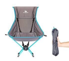 Get Out Gear 860002193113 Chair Only - Requires User Provided Trekking Poles Blue