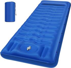 Ld-slp01 Glmnes Sleeping Pad Ultralight Thicken Inflatable Full Blue Extra Thick