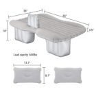 Gr1074a Car Air Bed Inflatable Mattress Back Seat Cushion Two Pillows