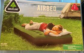 Greatland 735613941036 2006 Target Twin Airbed Camping Indoor 75 1/2 Inch L X 39 1/2ft W 8 3/4