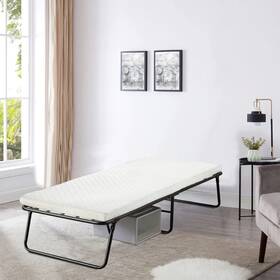 Greaton 617092931022 14 Inch Folding Bed With Luxurious Memory Foam Mattress Strong And Sturdy