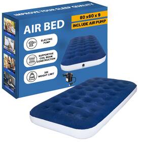 Greaton B0bz8pmvkh 9-inch Durable Luxury Inflatable Air Mattress Comfort Coil Technology