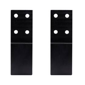 Gtpartes 749727555515 2 Pcs Bed Frame Legs Replacement Parts Feet Furniture Support Leg Reinfor