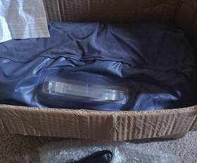 Ha-3306 Guangdong Changjuncheng Tech Co. Ltd Inflatable Mattress Electric Pump Blue Pvc