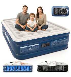 Am01-q Gvdv 18 Inch Twin Air Mattress Built-in Pump