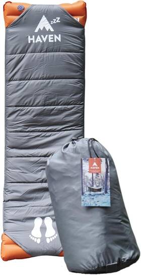4397 Haven Tents Insulated Pad Cover - Hammock Accessories Standard Sleeping Gray