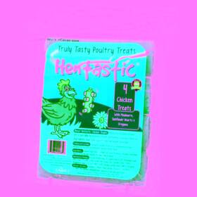 Hentastic 859860002682 Chicken Treat Stick 4 Pack Sunflower