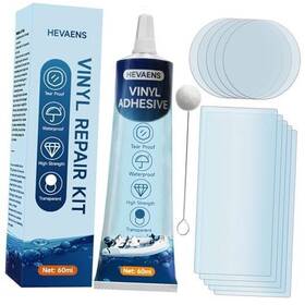 Hep0801 Hevaens Air Mattress Patch Kit Heavy Duty Inflatable Repair For