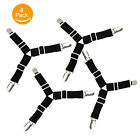 Hg Haoguo Bed Sheet Fasteners Pack Adjustable Triangle 757255001206