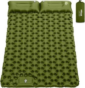 Cm05-blue Hiipeak Double Sleeping Pad - Self Inflating 4 Inch Full Green