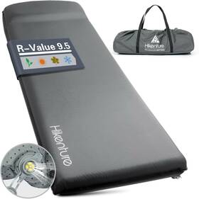 1189-a1 Hikenture Self Inflating Sleeping Rectangular 77 X 27.6 3 Inches Grey