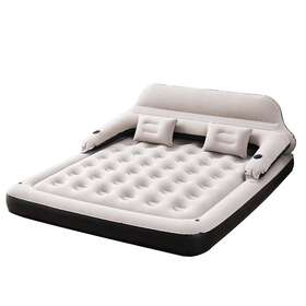 27462 Honeydrill King Size Air Mattress Sofa Bed For Camping Portable Inflatable Couch With Soft
