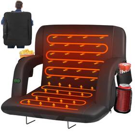Bk-25in-1pc Hoperan Dual-sided Heated Stadium Seats For Bleachers With Back Support 3 Le