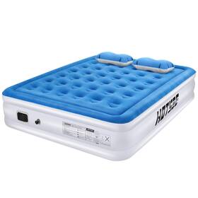 Kx-queen01 Hotsee Queen Air Mattress Inflatable Airbed With Built-in Pump And Pillow For C