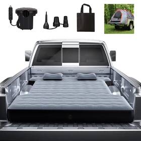 Ab-01 Hufaut Truck Bed Air Mattress With Inflatable Pillow Blow Up Thicken Ma