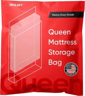 Hulsky 712760513156 Queen Mattress Storage Bag - Premium Quality 4 Mil Heavy Duty Mattres