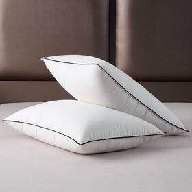 Top-s-75 Hyvif Luxury Hotel Style Bed Down Pillow Standard Size - 650 Fill Power Soft And Co