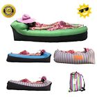 Hzjysb Inflatable Lounger Camping Hiking Portable Sleeping Air 688209962062 Hzjysb Inflatable Lounger Camping Hiking Portable Sleeping Air 688209962062
