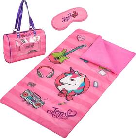 Nn500911 Idea Nuova Nickelodeon Jojo Siwa Unicorn Bow Sleepover Purse And Eye Mask Large