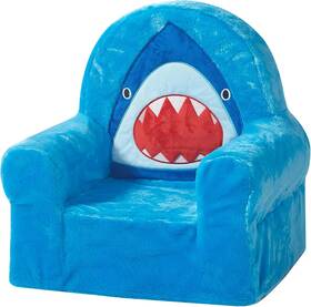Wk657868 Idea Nuova Figural Foam Chair Shark Ages 3 Blue