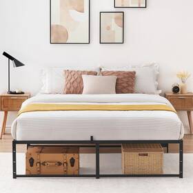 Idealhouse 196336576958 Full Size Bed Frame Ultra Sturdy Metal Platform Wi