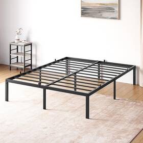 0613 Idealhouse 196336664921 14 Inch Full Bed Frame With Storage Metal Platform