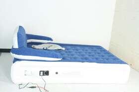 I-c-021 Idoo See Notes I C 021 Inflatable Headboard Air Mattress W Built In Pump Q 18in