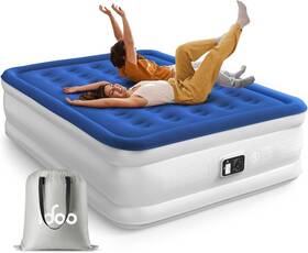 I-hom30 Idoo Air Mattress Inflatable Queen Elevated 16 Inch Premium Comfort Internal Pump Us