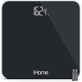 281idsgl1bl Ihome High Precision Digital Bathroom Scale - Step-on Led Display 400 Lbs
